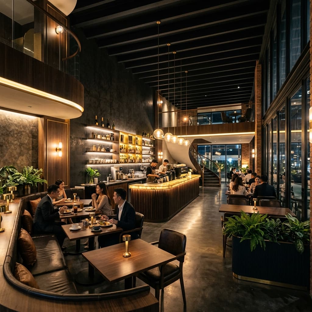 Lumina Cafe Interior